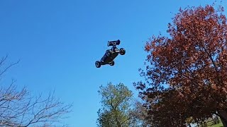 Airborne ranger. Redcatracing Tornado & Testing hand-made ramp.