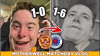 HALLOWEEN HORROR as RANGERS back in-FASHION! Motherwell 1-6 Rangers VLOG!!