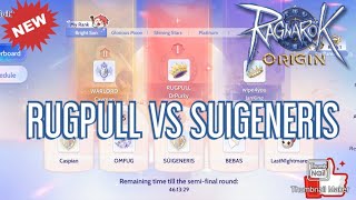 RUGPULL VS. SUIGENERIS | GUILD LEAGUE | ROO GLOBAL | PRONT 6 | SECONDARY FIELD