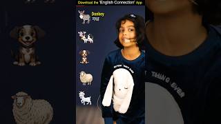 Farm Animal Names in English with Hindi  Adi Keshari Kids Learning Videos  Adi Connection #shorts