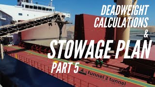 Deadweight Calculation and Stowage Plan | Loadicator | Part 5