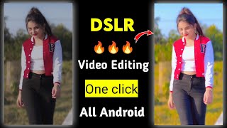 DLSR Video Editing 🔥 in Android | iPhone Video Editing 😱