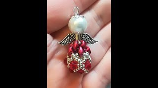 Tutorial pendente Angel (DIY Tutorial Angel Pendant)