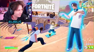 RUBIUS Jugando PRIMERA VEZ Con Su Skin, CLIP COMPLETO! (Wilson, Accesorios Style Emotes, Army)Parte1