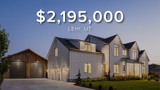 Offered at $2,195,000 | A Custom Modern Traditional Home in East Lehi