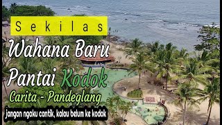 Pantai Kodok, Kolam Renang Pinggir Pantai | Carita - Pandeglang 2023