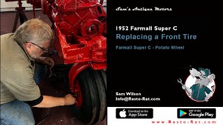 Mounting A Potato Wheel  | Segment 1 – 1952 Farmall Super C