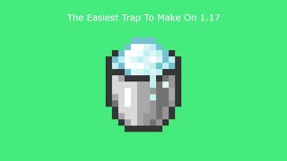 Simple And Easy To Make Snow Trap For 1.17+