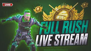 ONLY RUSH GAMEPLAY |  BGMI LIVE | GODLUP IS LIVE