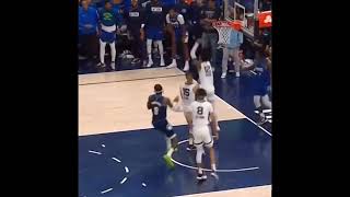 JA MORANT VOLLEYBALL BLOCK