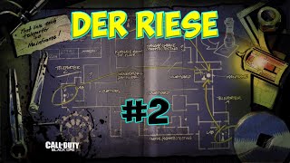 Call Of Duty Black Ops Zombies. Der Riese. Part 2. Solo Gameplay