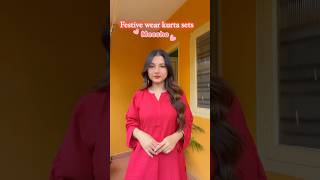 Meesho festive wear kurta sets under 500🌷#meesho #shorts #ytshorts #meeshofinds #shortsvideo