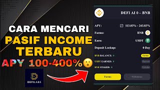 CARA TERNAK UANG DENGAN DEFI LABS STAKING APY GEDE MANTAPP