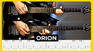 Orion - Metallica | Tabs | Guitar Cover | Lesson | Solo | Tutorial | All Guitar Parts