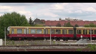 S-Bahn Berlin Ringbahn S41 481 fährt am Bahnhof Südkreuz ein 21.06.15