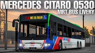 Mercedes-Benz Citaro O530 MRT Bus Livery (Easy) | Car Parking Multiplayer