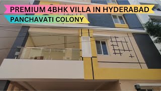 Luxury 4Bhk Villa In Hyderabad Panchavati Colony | 📞8100293325 | Villa For Sale