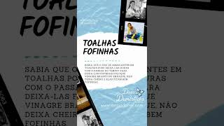 Toalhas fofinhas