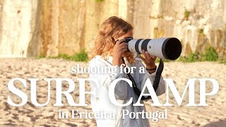 shooting for surf camp in Ericeira, Portugal