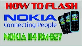 How To Flash Nokia 114 RM- 827 BB5 Best Tool LifeTime Version Easy Process Success