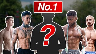 Who is the STRONGEST?  Calisthenics Youtuber Tier List *GUESSED RIGHT?*