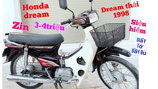 Xe Dream thái Honda Máy nhật Zin 1998 Cực Hiếm chỉ từ 3-4triệu miễn phí giao hàng tận nhà ,đủ giấy