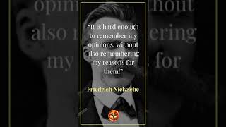 Friedrich Wilhelm Nietzsche Quotes II (#shorts)