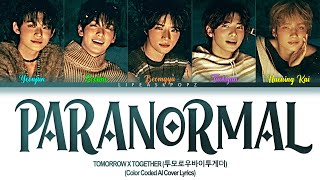 [AI Cover] TXT - "Paranormal" Lyrics | by ENHYPEN