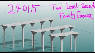 24015 - Two Level Based Family Exercise (Columns with curved arch, generic model)