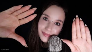 ASMR Неразборчивый шепот и движение рук Mouth sounds Hand Movments