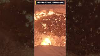 The Door to Hell in Turkmenistan #DarvazaGasCrater, #DoorToHell, #Turkmenistan, #NaturalWonders