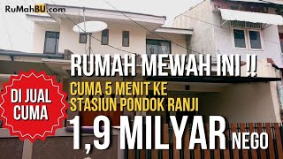 RUMAH DIJUAL MURAH HARGA BU ‼️ PESANGGRAHAN BINTARO