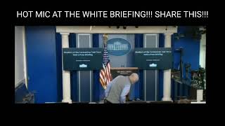 Hot Mic at the White House briefing, all a lie, it is not worse then the Flu.