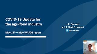 May 12 / COVID-19 Economic update for the agri-food industry