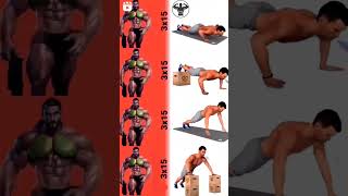 BEST EXERCISES FOR CHEST AT HOME 😍🏠#trending #fitness