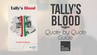 "Tally's Blood" Quote-by-Quote Guide | Ann Marie Di Mambro | English Revision