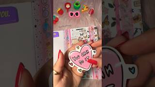 Journal with me 🧡 🦋 | ASMR Scrapbook | AESTHETIC #journaling #asmr #journal #shorts  #scrapbooking