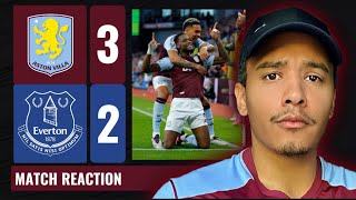 Duran SCREAMER puts VILLA 2nd | WHAT a comeback against poor Everton