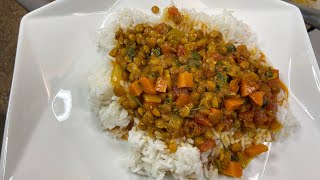 QUICK LENTIL CURRY!!