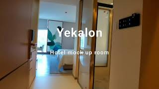 Interior design trends|Hotel interior design|Yekalon 3-star hotel mock-up room