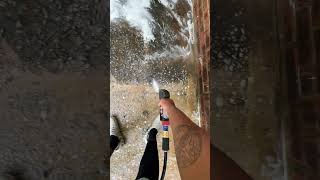 Pressurewashing Front Porch #mobiledetailing #pressurewashing #drivewaycleaning #powerwashing