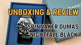 Unboxing & Review: Spinnaker Dumas 'Nightfall Black'