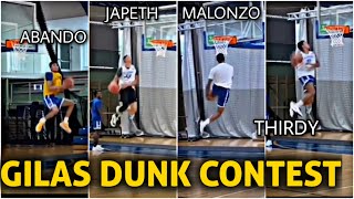 ABANDO,JAPETH,MALONZO at THIRDY nag-DUNK CONTEST sa LATEST GILAS PRACTICE sa EUROPE TRAINING CAMP!