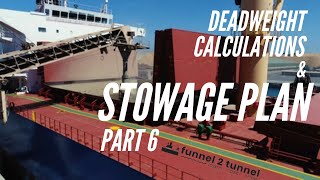 Deadweight Calculation and Stowage Plan | Loadicator | Part 6