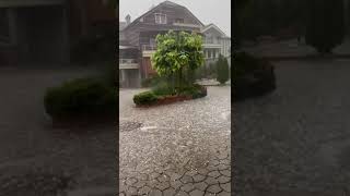 Hailstorm in Zhelinë, Tetovë, Tetovo, North Macedonia - June 23, 2024 Тетово