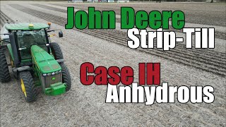 Fall Field Tillage Montage - John Deere 8270R - Case IH Magnum 305 - Orthman 1tRIPr - Blu-Jet