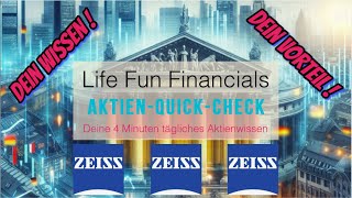 **CARL-ZEISS-MEDITEC-Aktie  🤓🔍👓**Jeden Tag eine neue Aktie**Aktien-Quick-Check**4k #Financials