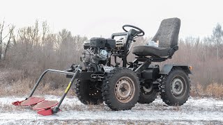 Минитрактор с двигателем Lifan. Тест и обзор. (2 серия)