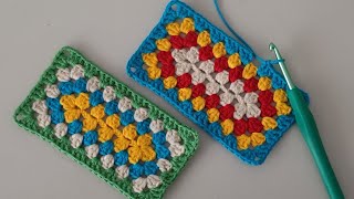 En Kolay Dikdörtgen Çanta Tabanı Nasıl Yapılır? / How to Crochet a Rectangle For Bags