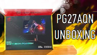 360Hz + 1440p ROG PG27AQN Unboxing & Early Impressions